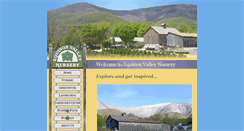 Desktop Screenshot of equinoxvalleynursery.com